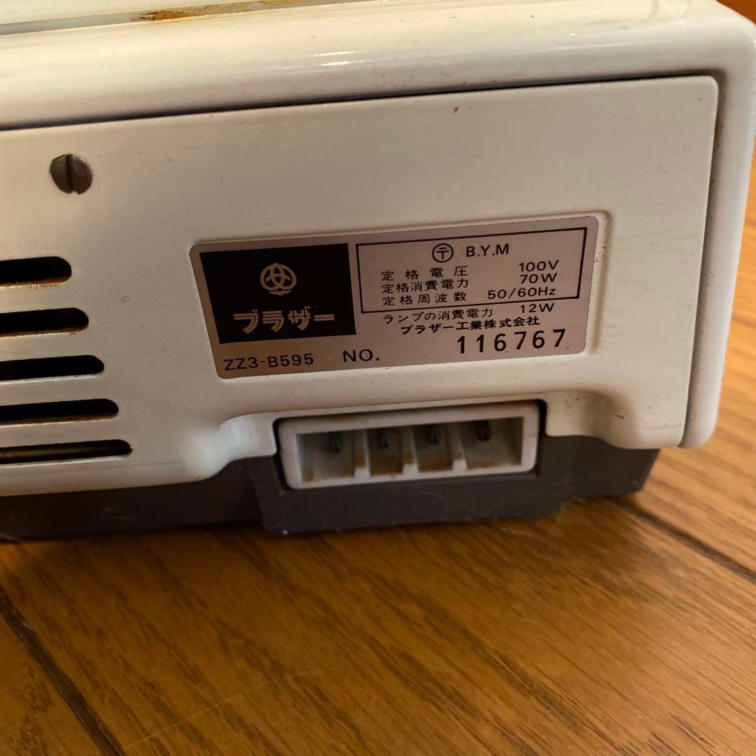 brother ブラザーミシン セレクトE ZZ3-B595 昭和レトロ - メルカリ