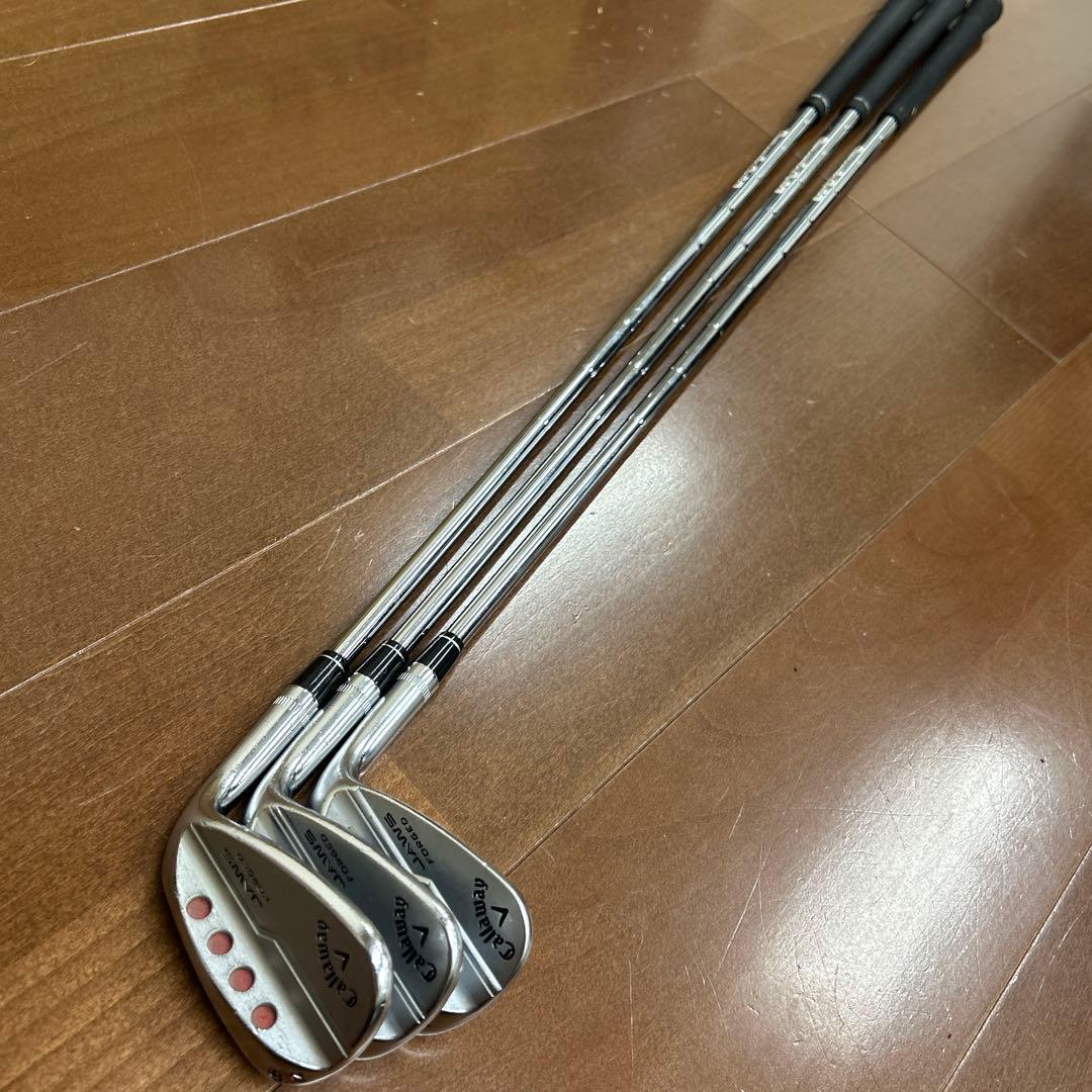 Callaway Jaws Forgedウェッジ 56.52.48 3本セット - メルカリ