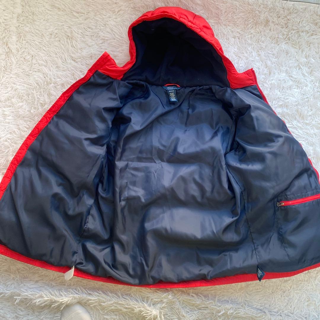 POLO ポロバイラルフローレン ダウンジャケット ビッグポニー 赤