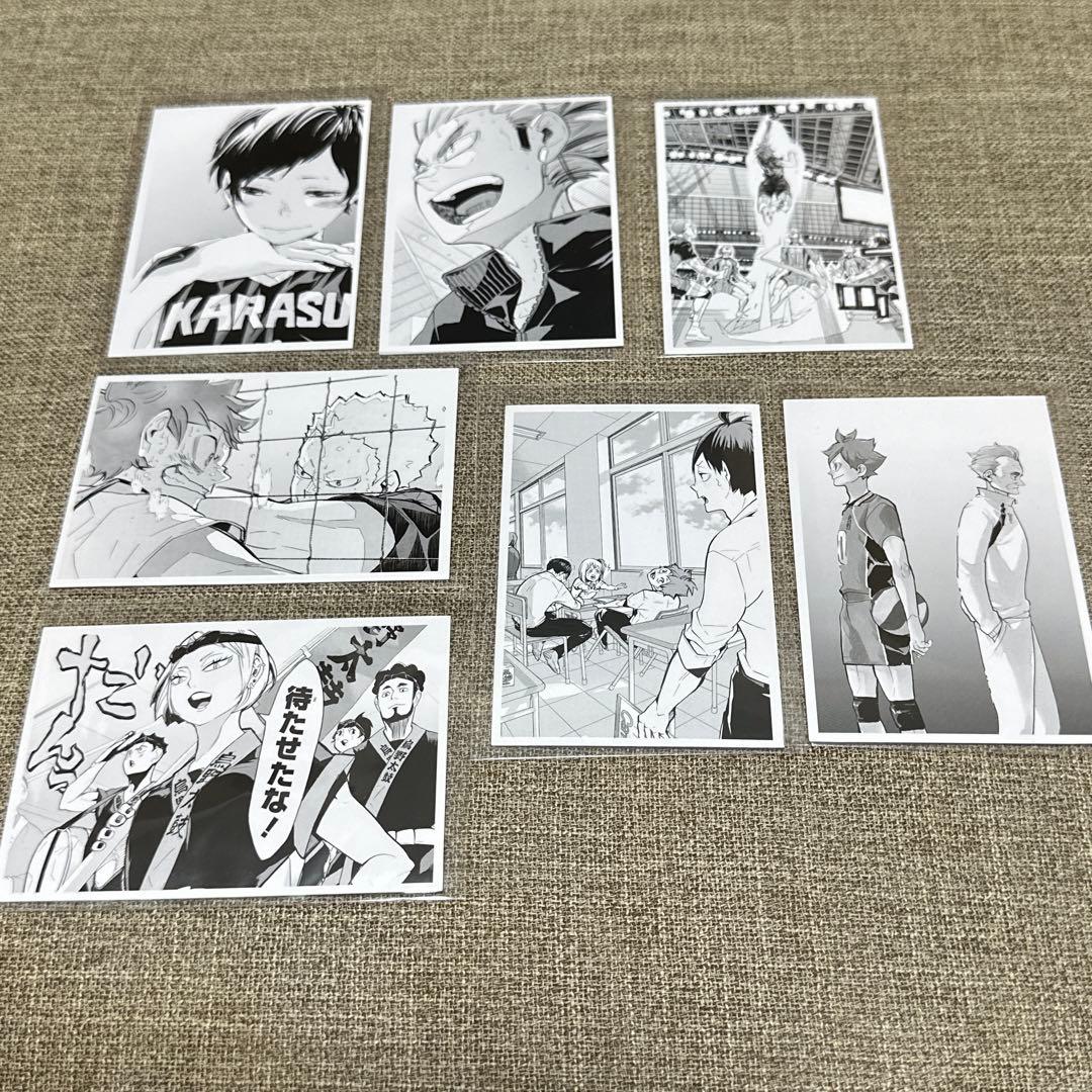 ハイキュー 10th クロニクル 思い出スナップフォトカード 烏野 セット