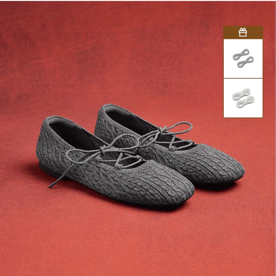 VIVAIA スクエアトゥ レースアップ メリージェーン - メルカリ