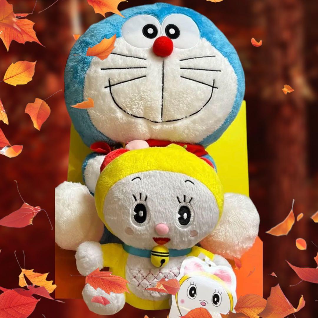 ドラえもん（全長40センチ超え！）、ドラミちゃん 兄弟愛♡仲良し