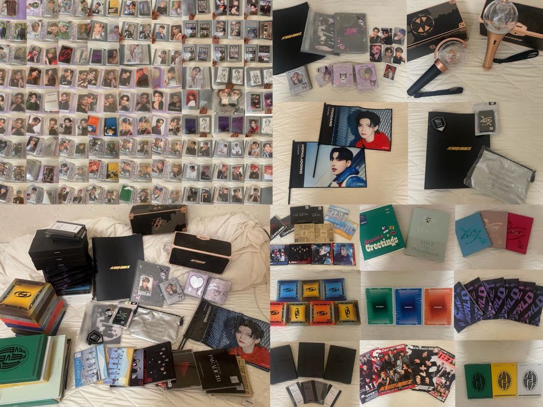 ビ*コ様 【まとめ売り】ATEEZ アルバム・トレカ・グッズセット ATEEZ BEYOND : ZERO POPUP STORE グッズオンライン販売開始！ | ATEEZ