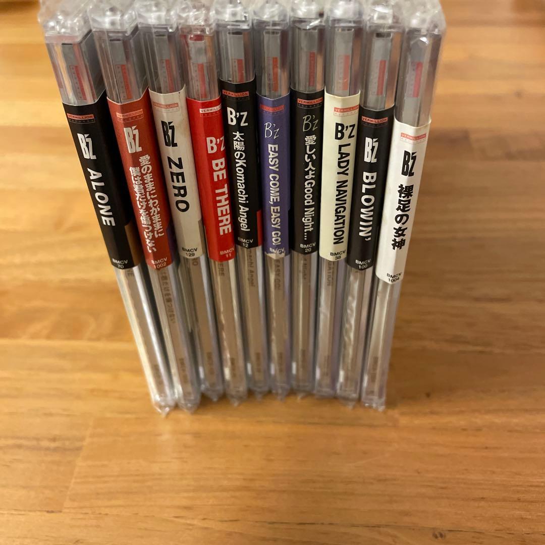 新品未開封 B'z15周年記念マキシシングル初回限定版10枚 - メルカリ