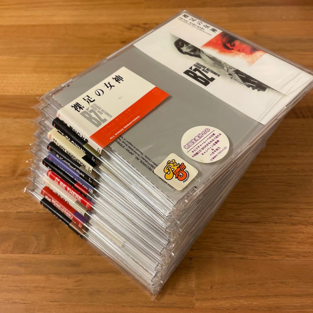 新品未開封 B'z15周年記念マキシシングル初回限定版10枚 - メルカリ