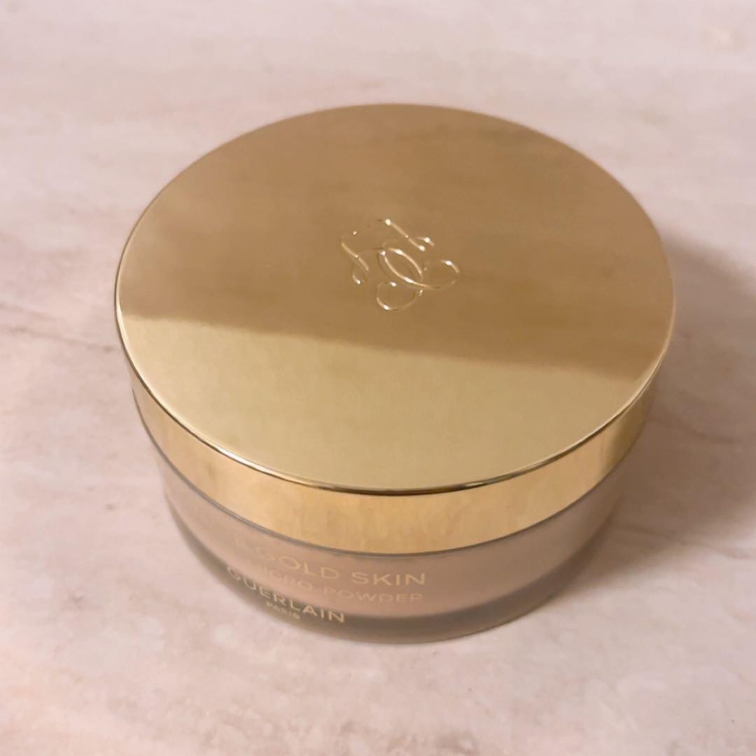 mh☆残量多☆ ゲラン パリュールゴールド スキン D-マイクロパウダー 03 試してみた】パリュール ゴールド スキン D-マイクロパウダー GUERLAIN