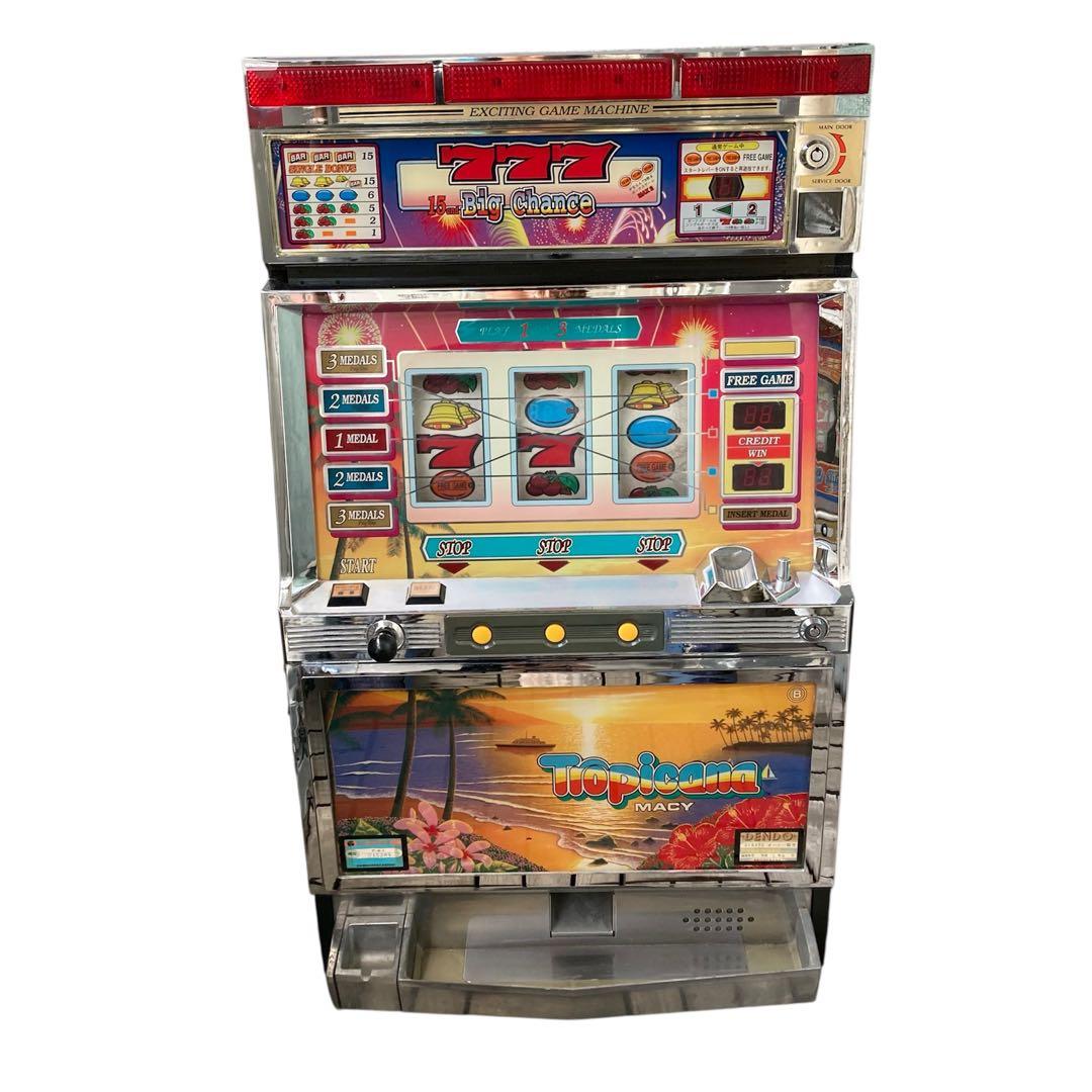 あ*ん様 メーシー　トロピカーナ　Bタイプ 4号機　レトロ台　スロット実機　ジャ トロピカーナA（メーシー販売） ～新宿ミリオン～ | nobのおもちゃ箱
