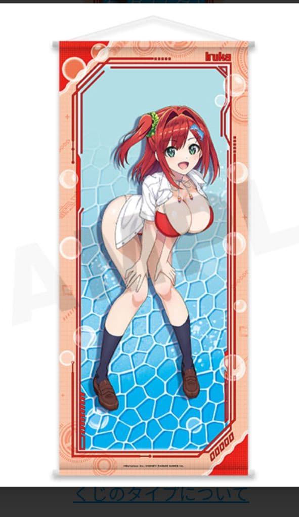H*o様 ドルフィンウェーブ webくじ 咲宮入華 a賞等身大タペストリー