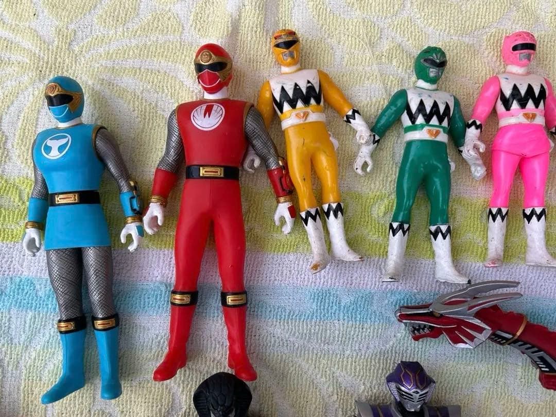 匿名配送】戦隊ヒーロー フィギュアセット 多数 まとめ バラ売り不可