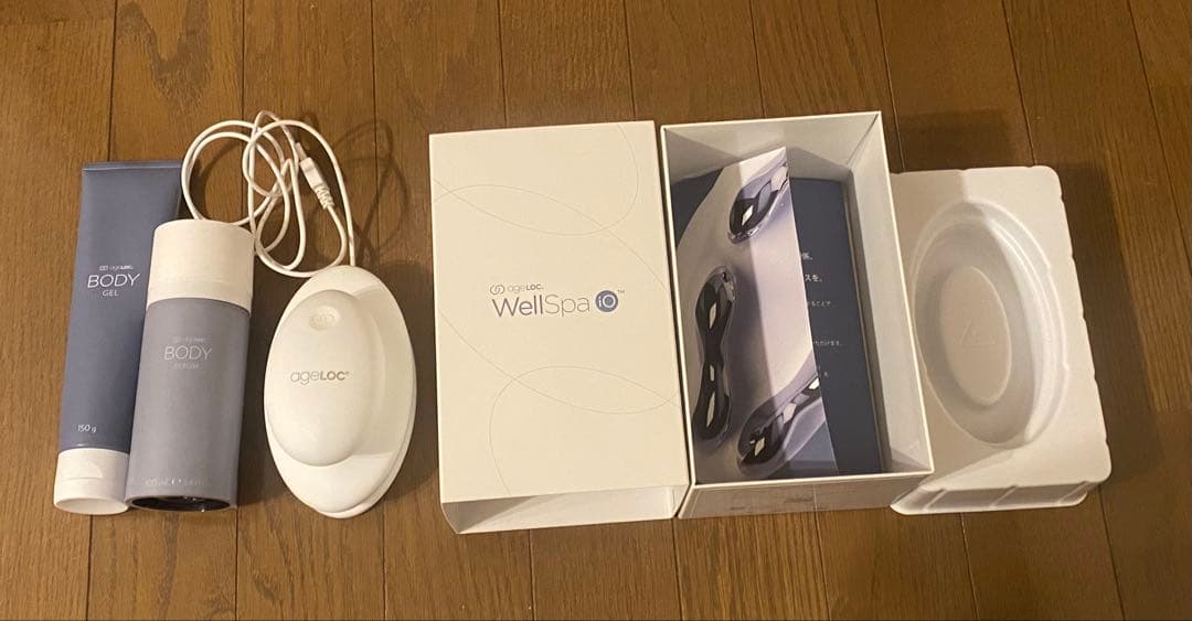 【超美品】ニュースキン　ウェルスパ 説明書サンプル程度のジェル付 超美品】ニュースキンウェルスパ 説明書サンプル程度のジェル付