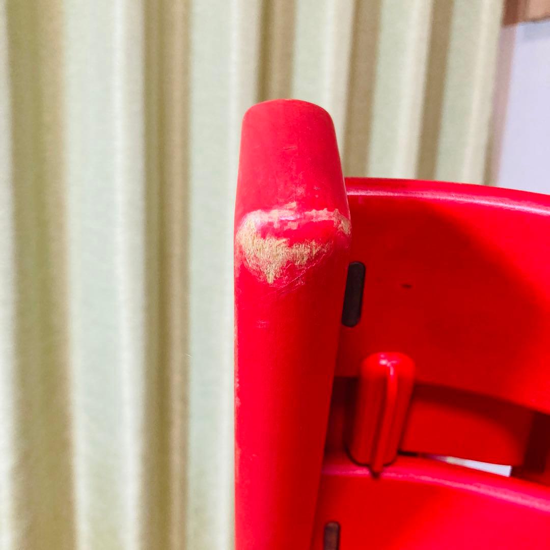 ストッケ トリップトラップ レッド ベビーガード付き ストッケSTOKKE