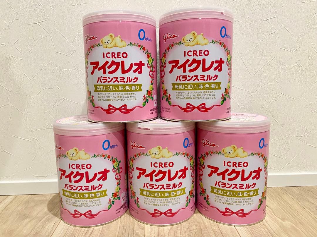 ICREO アイクレオ バランスミルク 800g 5缶セット 楽天市場】アイクレオ バランスミルク 缶(2缶入×3セット(1缶800g