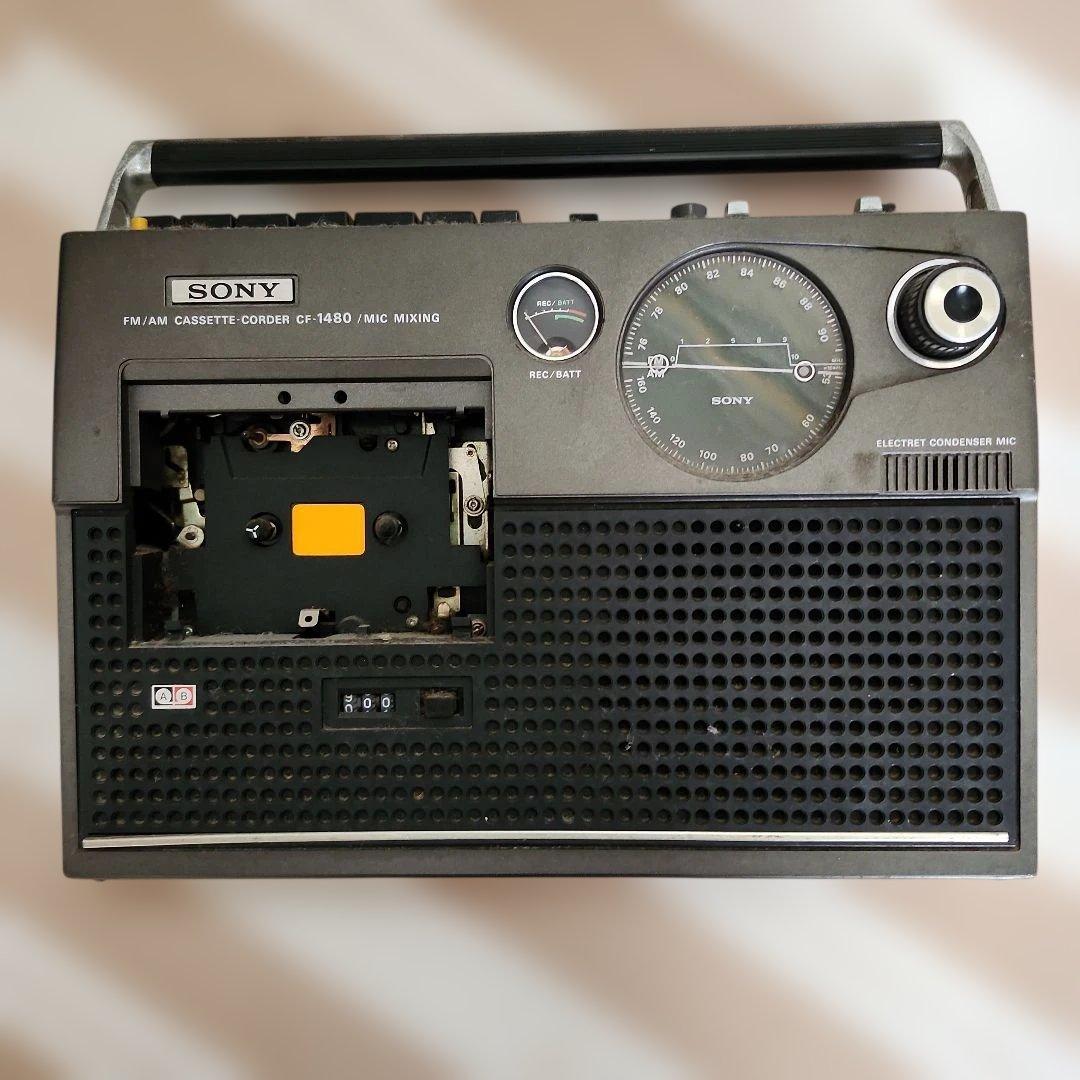 SONY CF-1480 ラジオ・ラジカセ - メルカリ