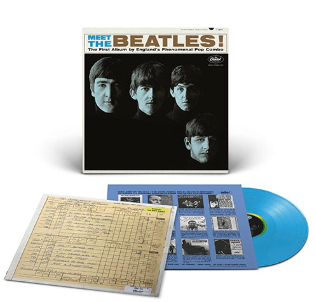 ミート・ザ・ビートルズ [カラーLP]　帯付 Meet the Beatles！Color LPは、この色だ！ - YouTube
