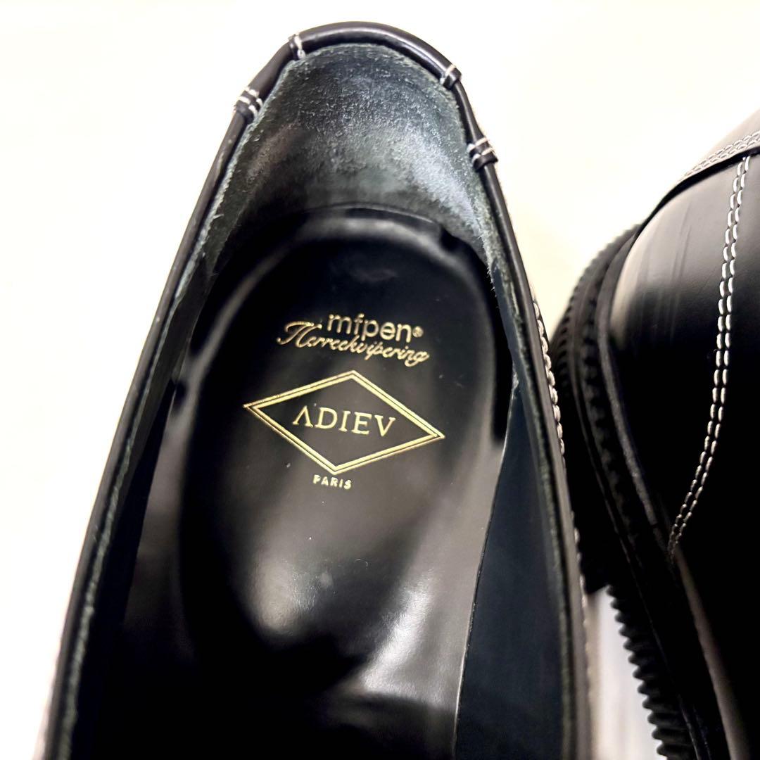 美品】定価¥70400 ADIEV アデュー ダービーシューズ - メルカリ