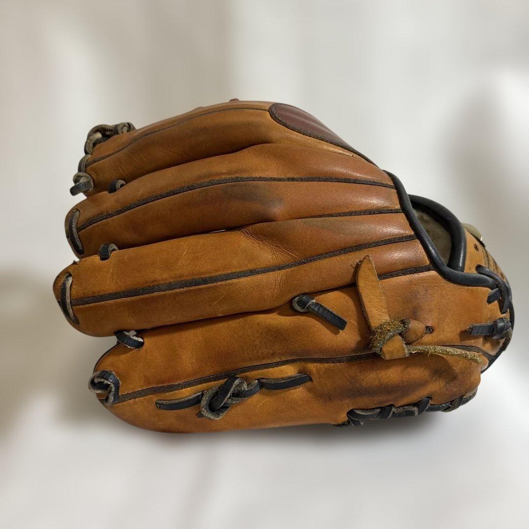 Mizuno ブラウンレザーグローブ 右手用 - メルカリ