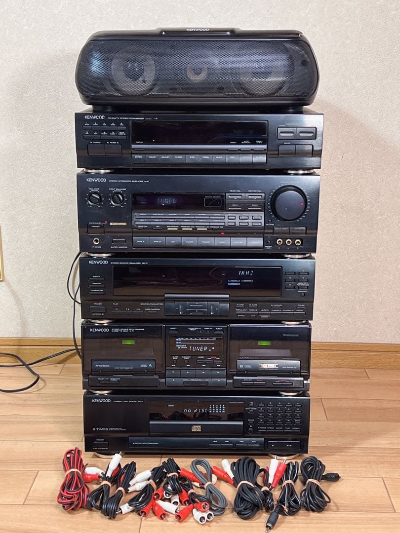 KENWOOD ケンウッド シリーズ　コンポセット稀少　ステレ ジャンク品 2026年最新】Yahoo!オークション -ケンウッドシステムコンポ(その他)の