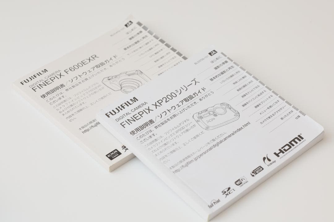 FUJIFILM FinePix 2台セット XP200 防水＆F600EXR