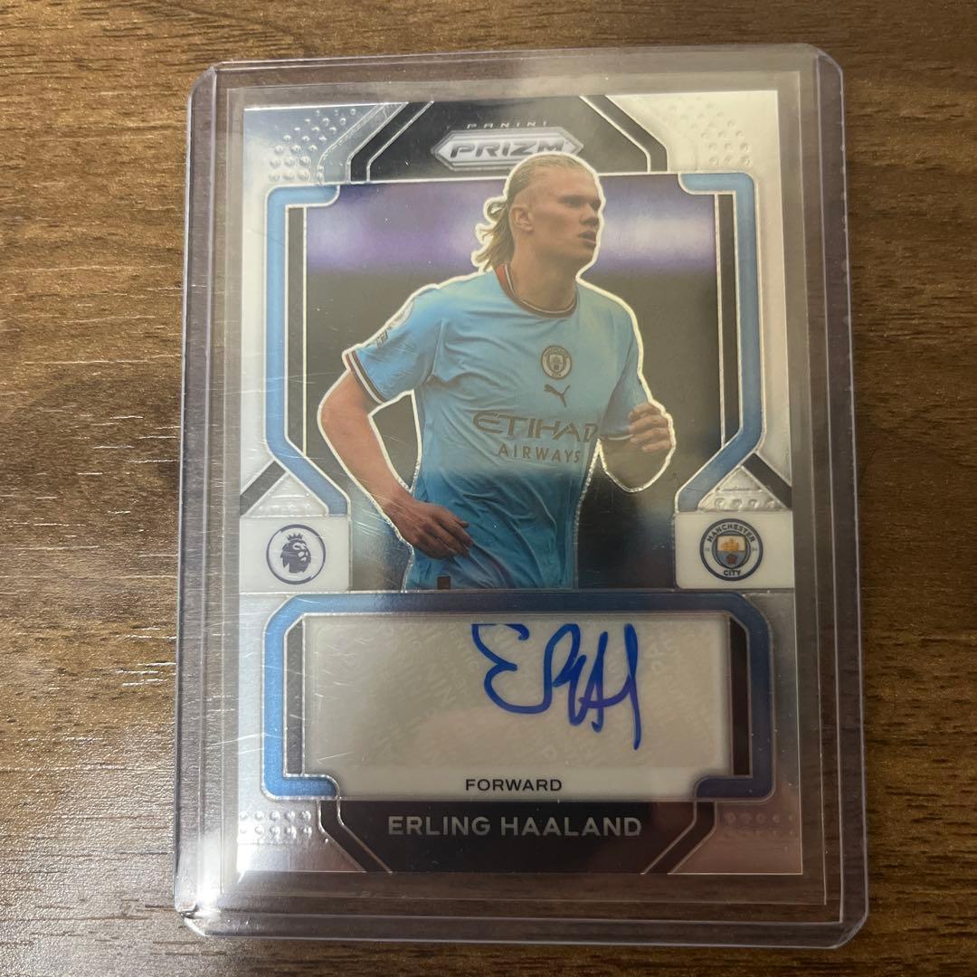 PANINI PRIZM ERLING HAALAND ハーランド直筆サイン L108480797