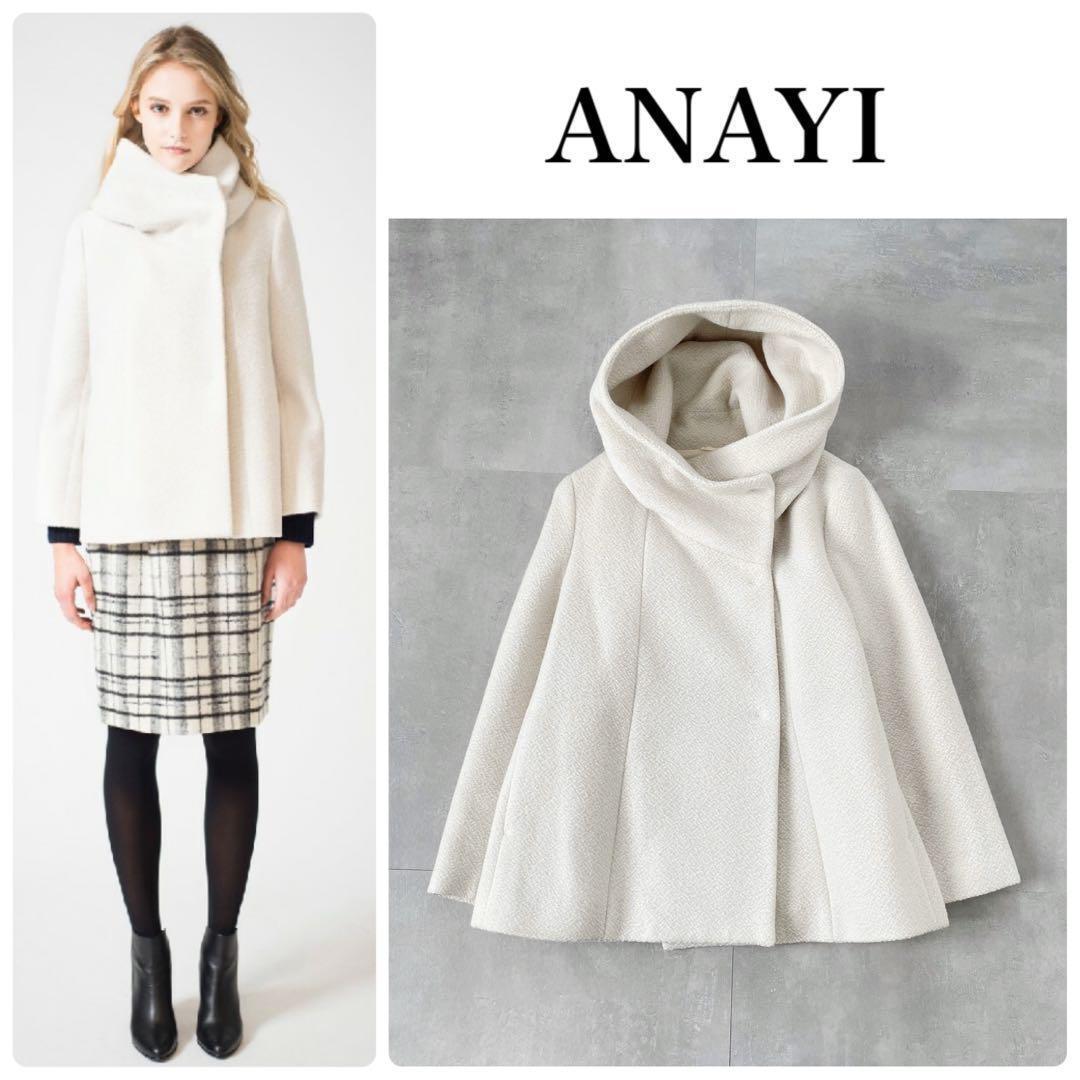 美品◎アナイ アンゴラシャルム ショートコート - メルカリ