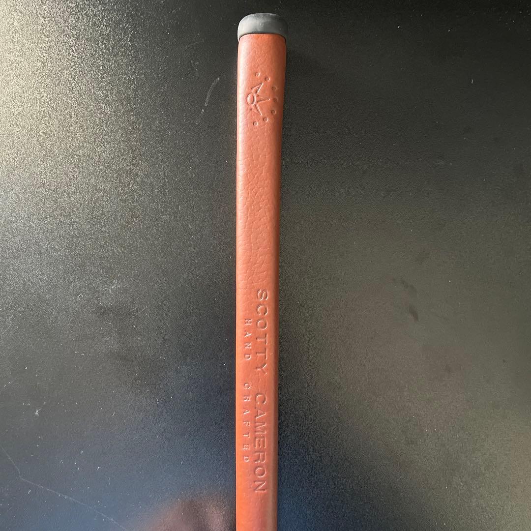 SCOTTY CAMERON レザー パターグリップ スコッティキャメロン ツアーパター用レザーグリップ ブラウンスムース