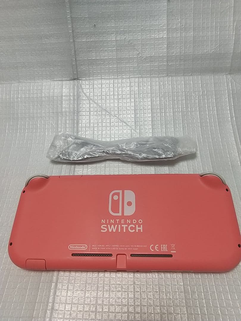 Nintendo Switch Lite ピンク本体 充電ケーブル付き 箱取説無 - メルカリ