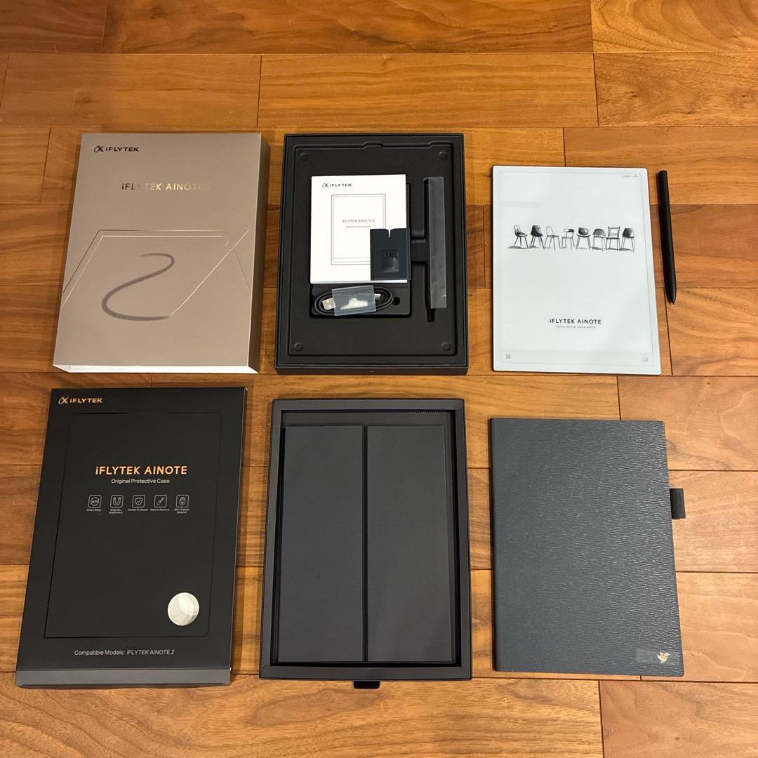 iFLYTEK AINOTE 2｜AI文字起こし・翻訳対応ノート（箱有り） 78962-21-