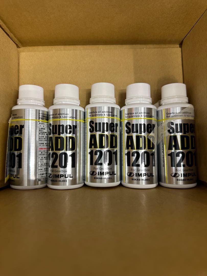 IMPUL Super ADD 1201 5本セット おまけ付き ギアボックスオイル添加剤 IMPUL Super ADD 1201注入 | ニッサン