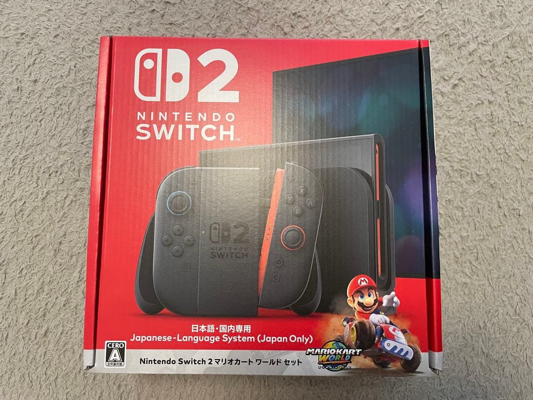 Nintendo Switch2 ニンテンドースイッチ2本体 Nintendo Switch スイッチ2 Switch2 本体 日本語・国内専用モデル 新品