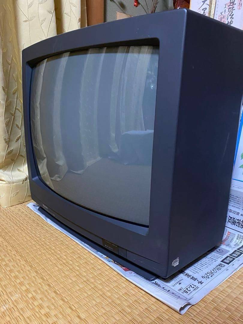 SANYO カラーテレビC-20D6ブラウン管 BSブースター？チューナー？付き