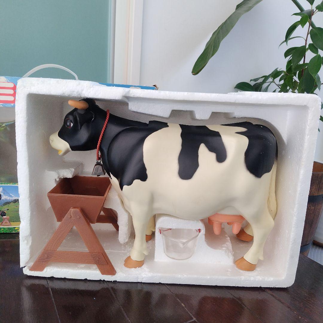 レア初期付近モデル！ツクダオリジナル ミルクモウモウ 本体、水桶