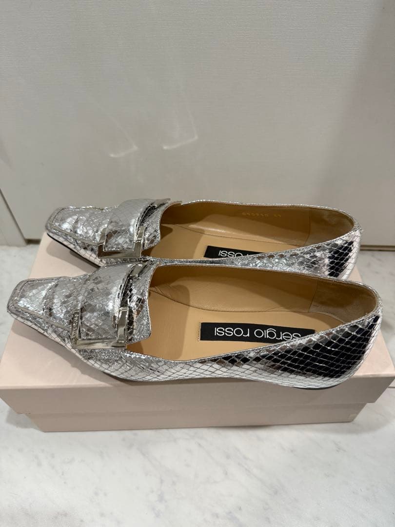 Sergio rossi セルジオロッシ シルバー