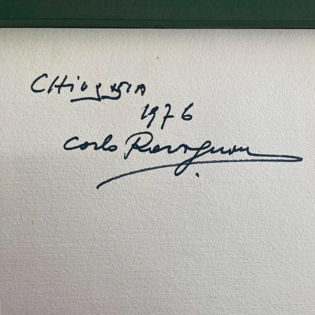 カルロ・ルヴァニャン｜キオッジャ｜ 水彩画｜原画｜20世紀