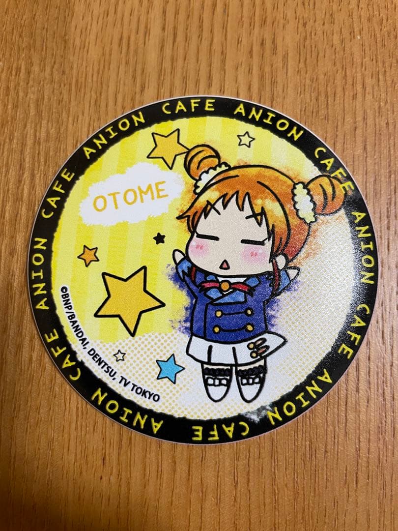 有栖川おとめ】アイカツ アニON マグネット付きバッジ - メルカリ