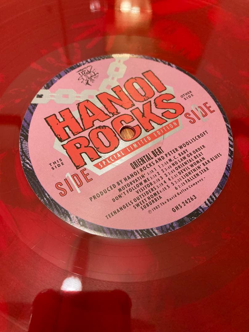 Hanoi Rocks レコード 3枚 - メルカリ