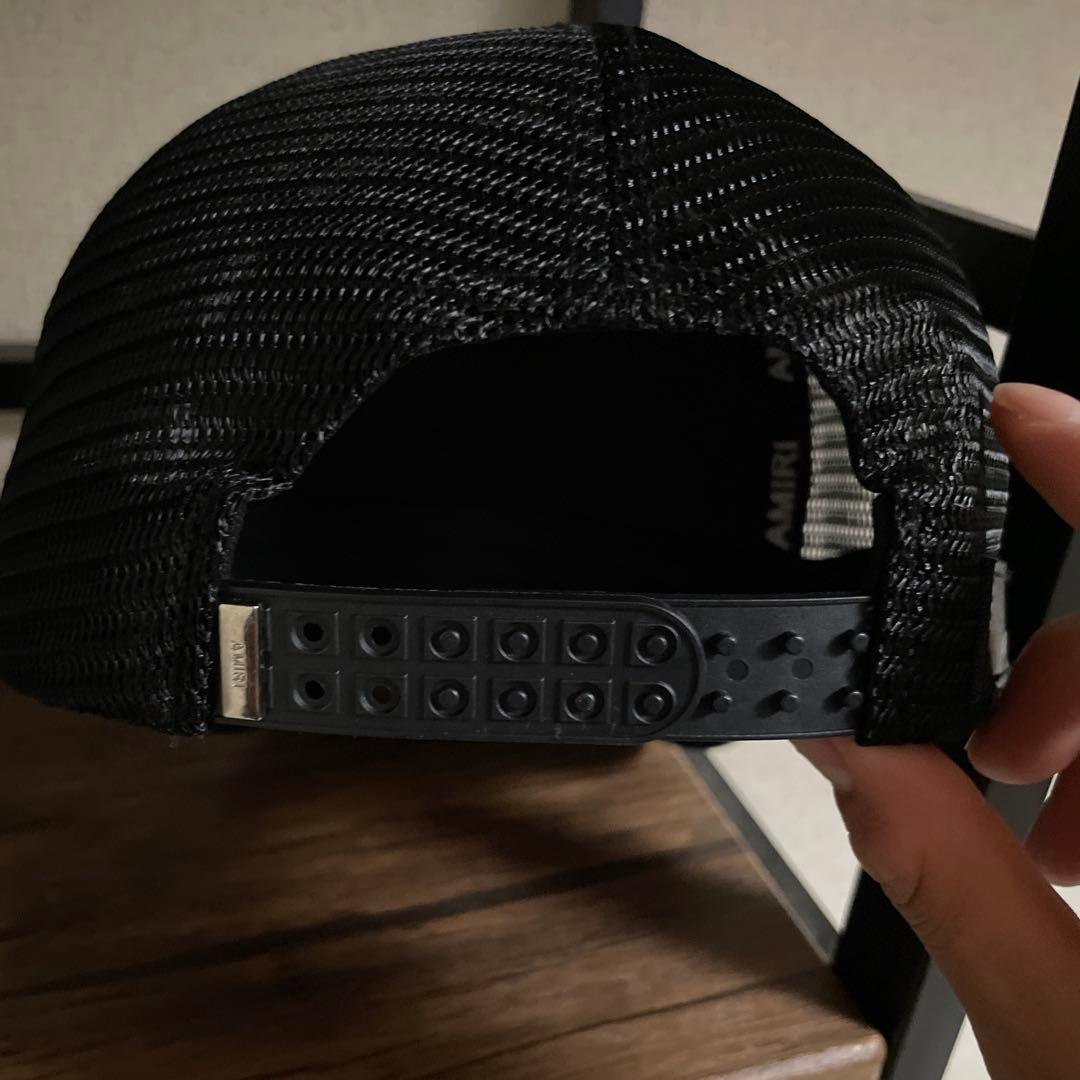 AMIRI メッシュキャップ 黒・青 - メルカリ