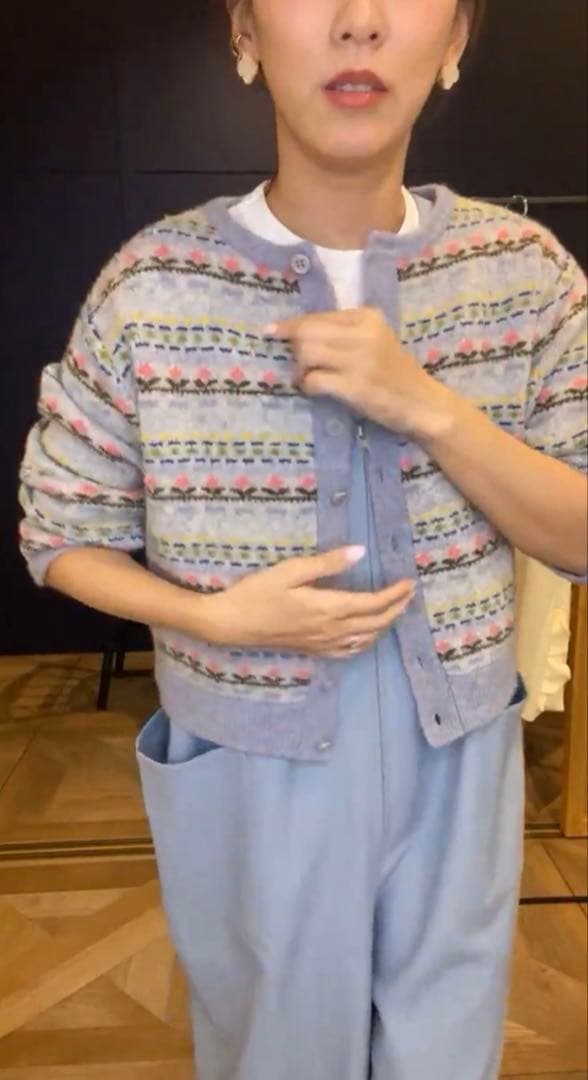 Rosy Monster フェアアイルカーディガン ロージーモンスター ニット