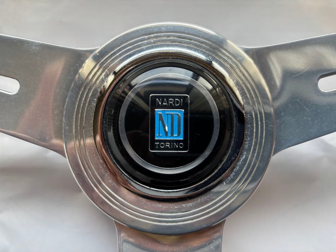 NARDI 1985年 ナルディ wood 36.5φ リング➕ホーンボタン付き
