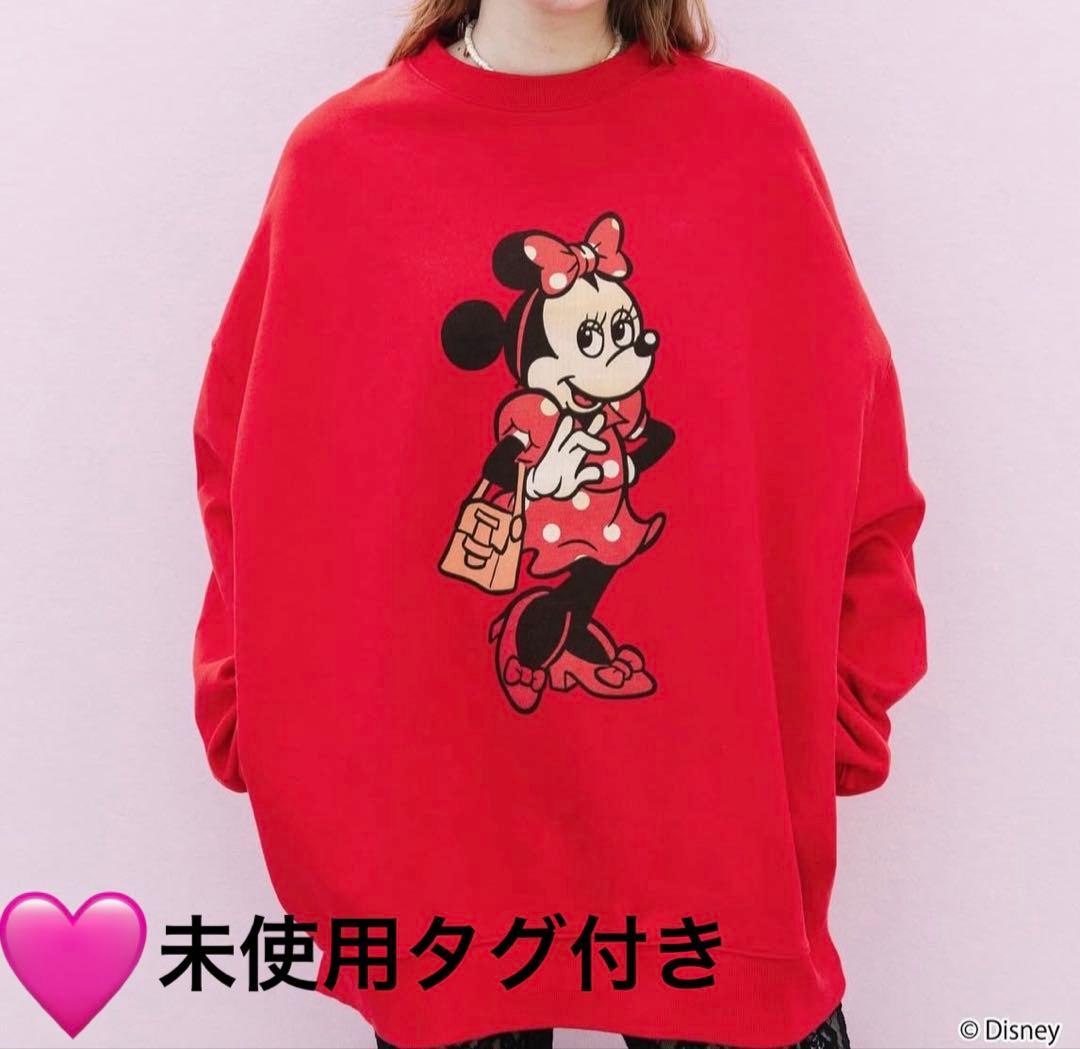 新品タグ付 WCJ 若槻千夏 ミニーマウス トレーナー - メルカリ