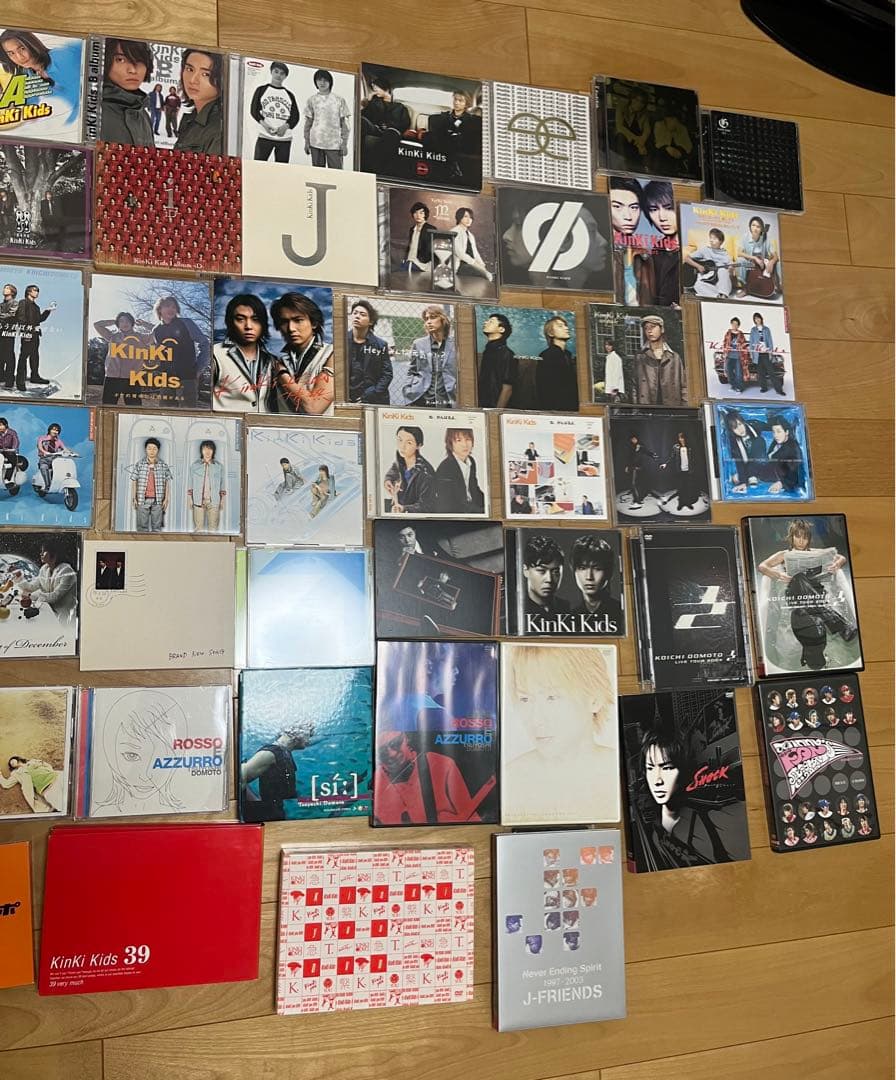 最終値下】KinKi Kids CD シングル アルバム DVD まとめ売り - メルカリ