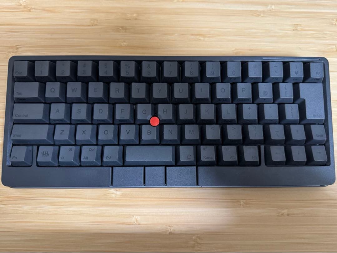 HHKB Studio 墨 日本語配列 PFU HHKB Studioキートップセット(墨) 日本語配列／無刻印 : PFU