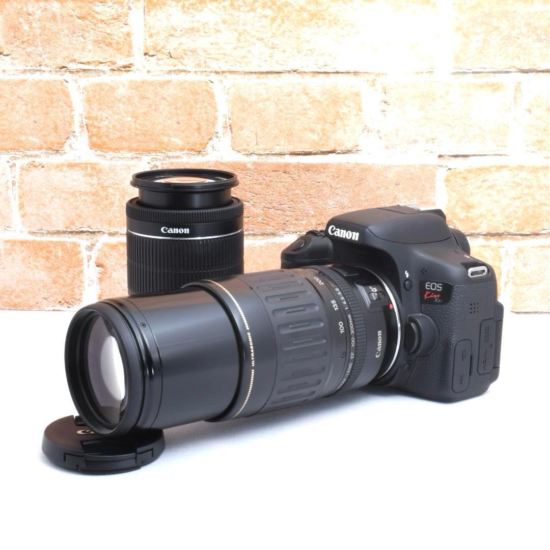 推し活におすすめ✨Canon Kiss X8i✨超望遠レンズ✨ダブルレンズ