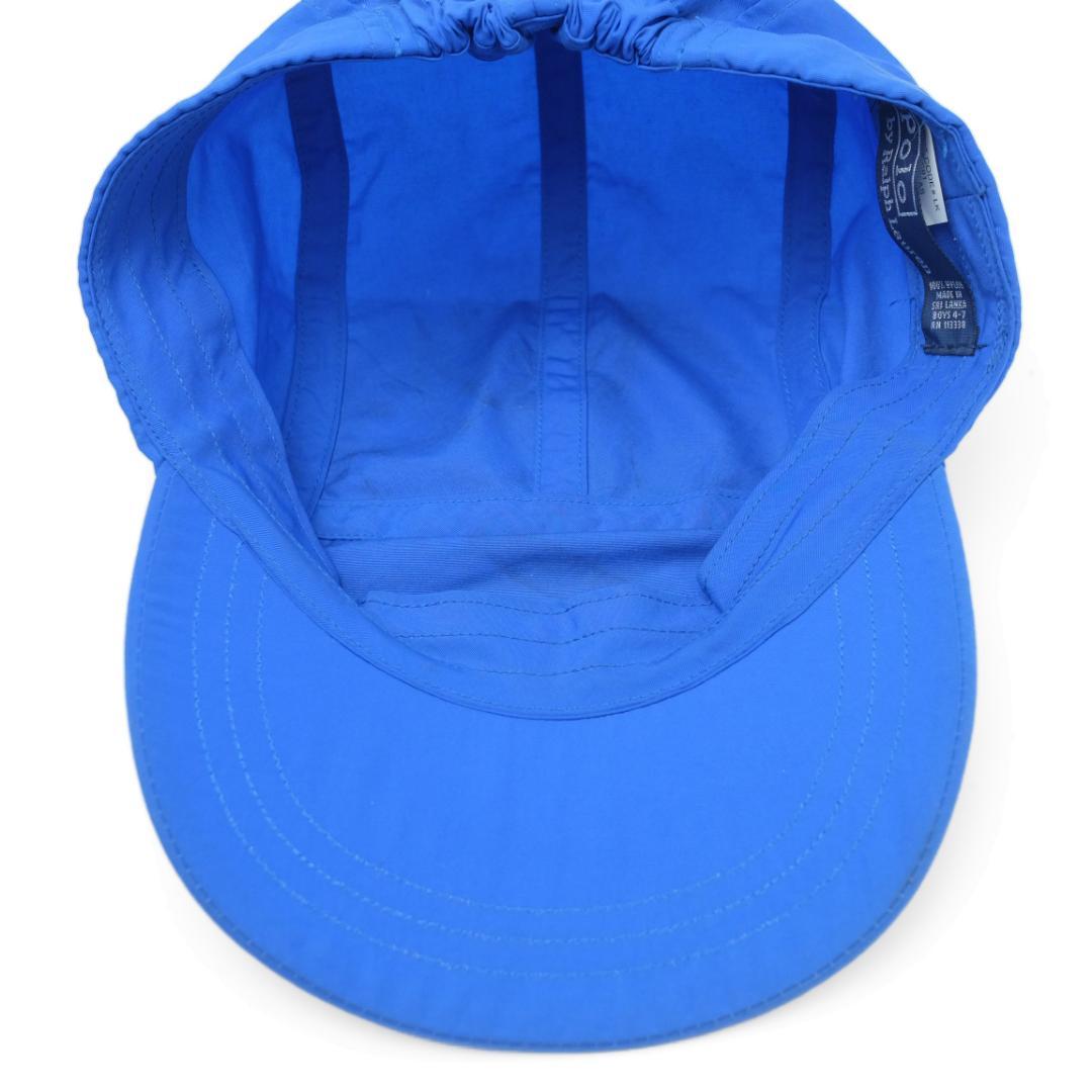 90s Polo by Ralph Lauren 5パネルキャップ ブルー - メルカリ
