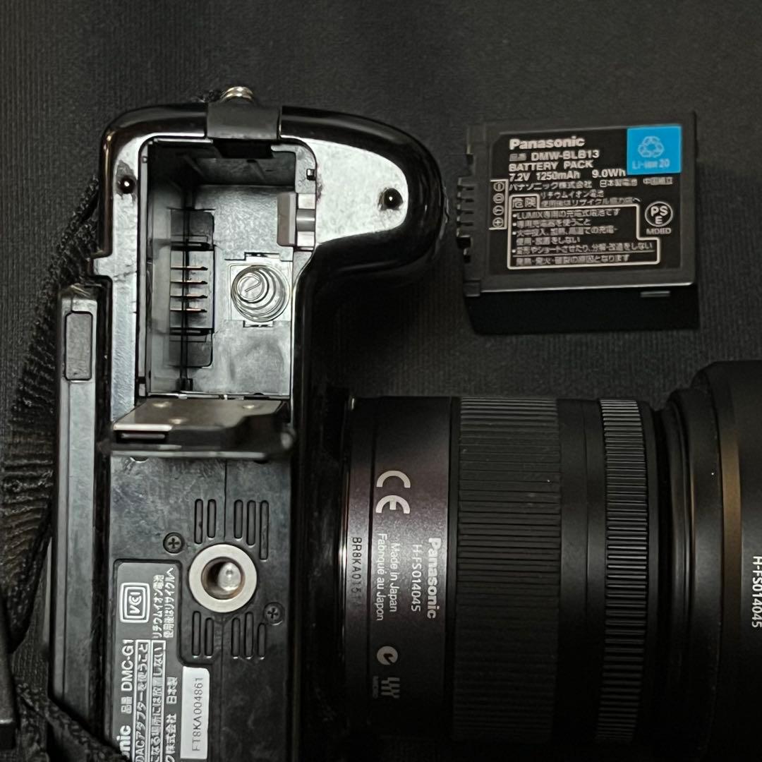 Panasonicミラーレス一眼レフ G1 14-45ミリレンズ一式 ユーズド
