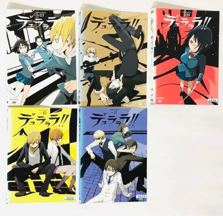 デュラララ!! 1期+2期 DVD全話セット - メルカリ
