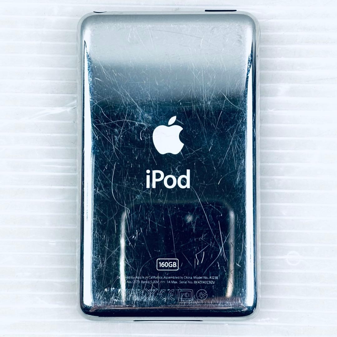 iPod classic 160GB Black 赤バツジャンク 箱、付属品付き - メルカリ