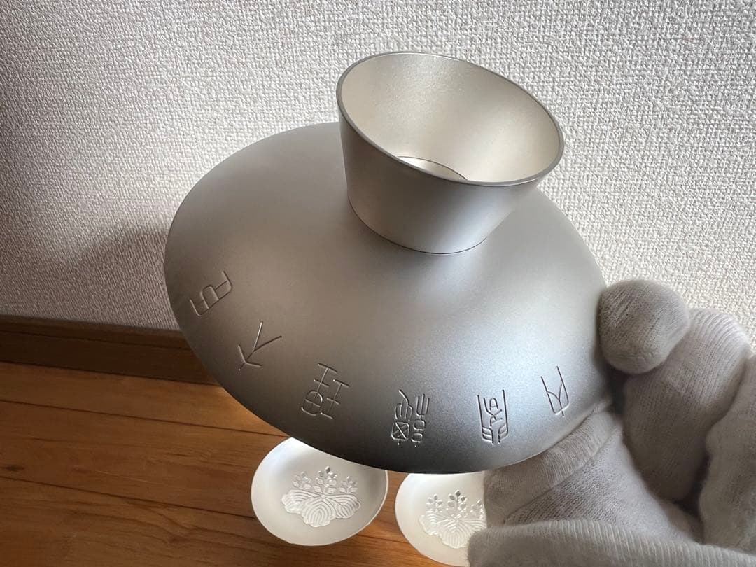 ト*モ様 純銀製 銀杯 造幣局製 内閣総理大臣 刻印有 390g silver