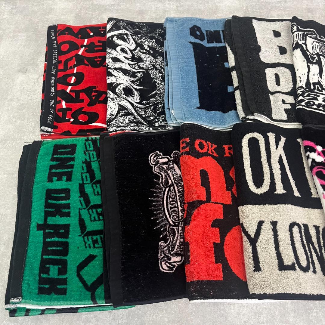48 ONE OK ROCK ワンオク レア ツアー タオル 10枚セット - メルカリ