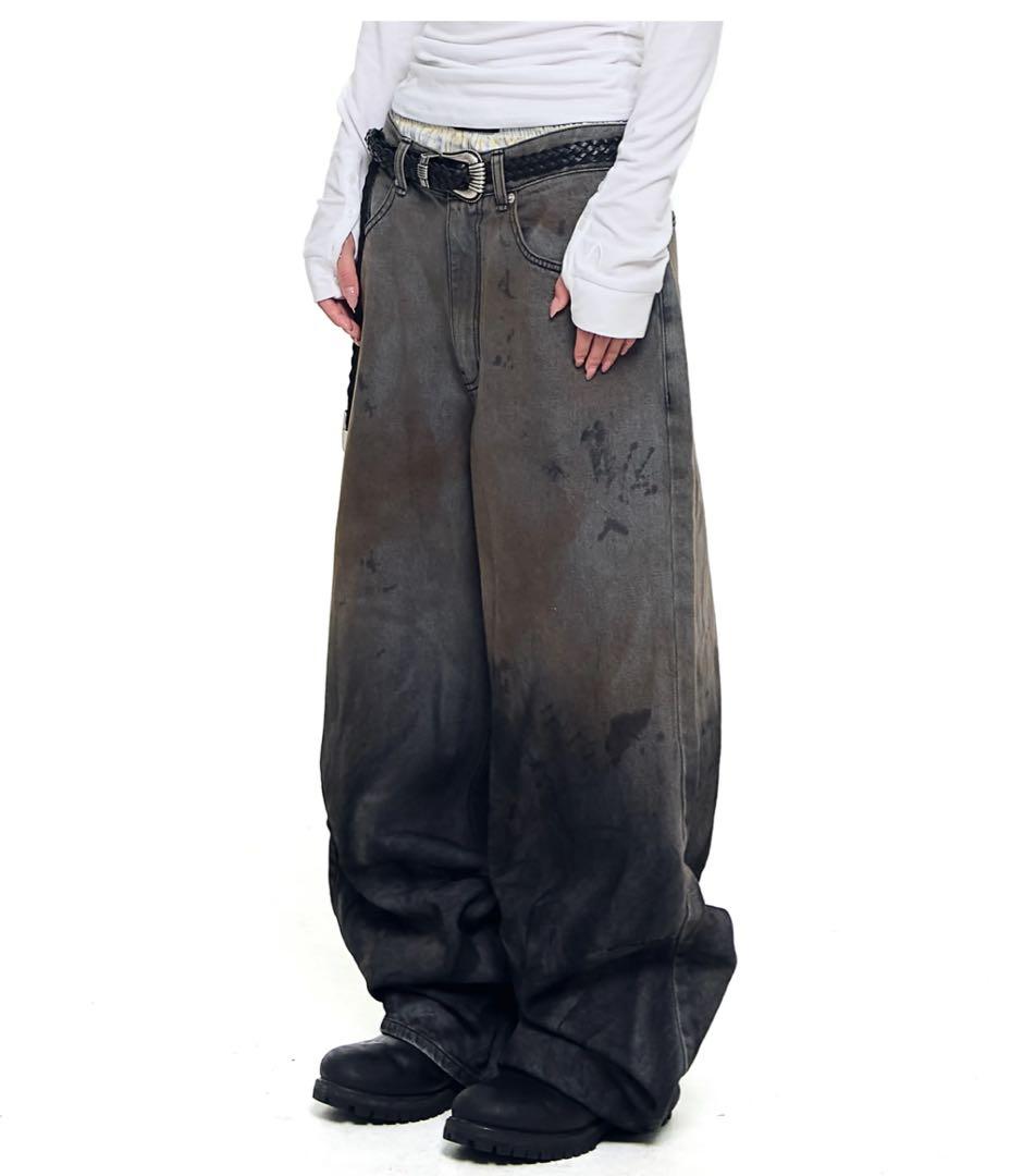 AAKAM バギーデニム 6ポケットオーバーダイデニムバギーPT – ANLIO（アンリオ）