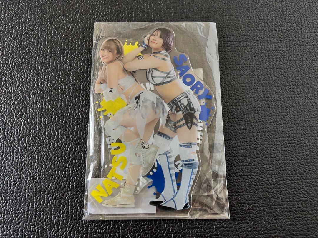 スターダム なつぽい&安納サオリ 10周年記念 ビッグアクリルスタンド